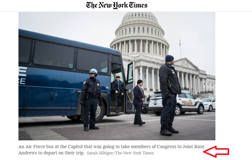 The New York Times - Air Forse Bus