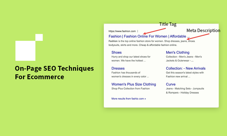 On-Page SEO Techniques for Ecommerce