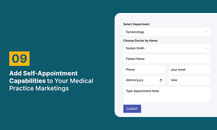 Add Self-Appointment Capabilities to Your Medical Practice Marketing