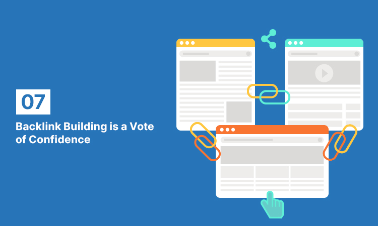 Backlink building is a vote of confidence