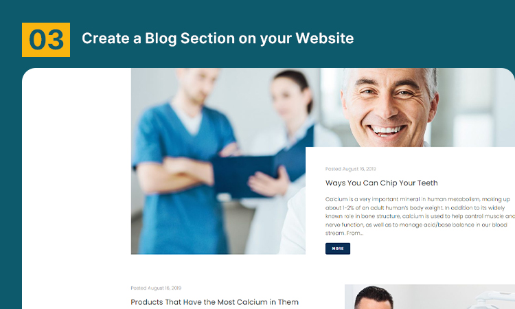 Create a Blog Section on your Website