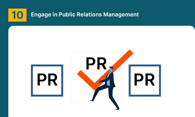 Engage in Public Relations Management