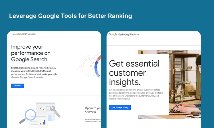 Leverage Google Tools for Better Ranking