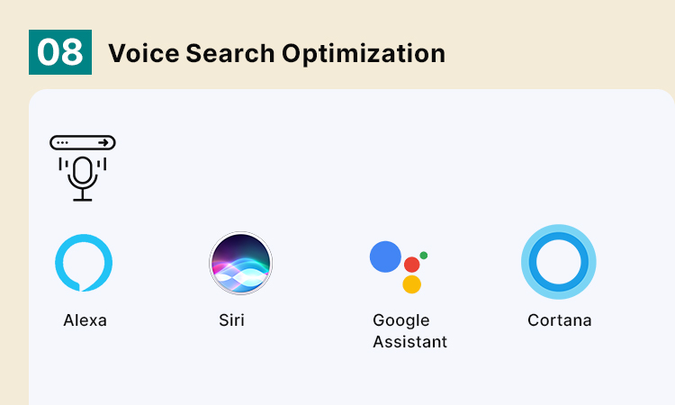 Voice Search Optimization & Save Time of The Users