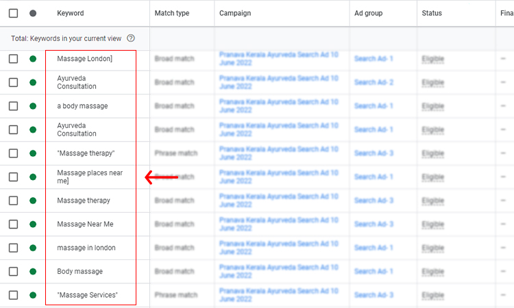 Choose the Right Keywords for your Google Ads campaign