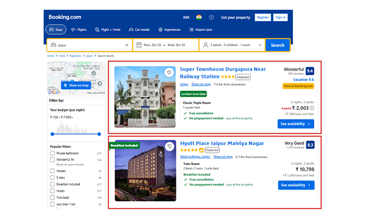 Do list your hotels on many popular sites like Booking.com