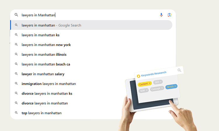 Keyword Research and the on-page SEO optimization