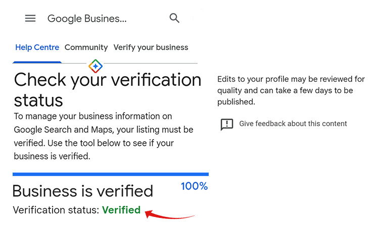 Verify Your Business