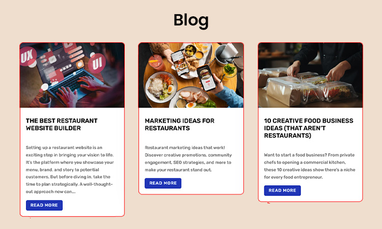 Create a Blog